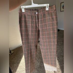 Vilagallo Women's Houndstooth Pants in Sparkly Multicolor